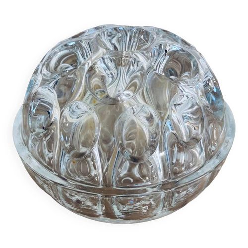 Pique fleurs en verre N5 Reims transparent