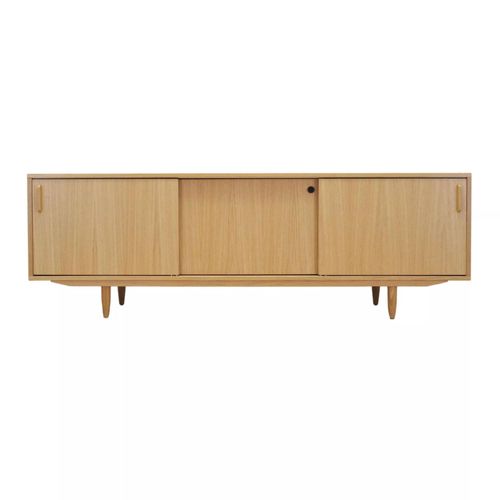 Buffet En Chne Design Scandinave Jaune