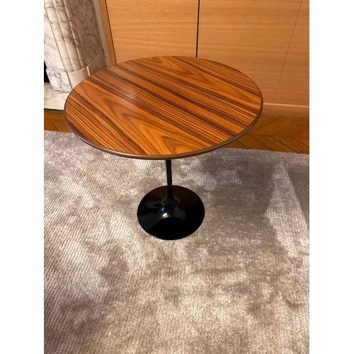 Guridon Eero Saarinen En Teck Marron