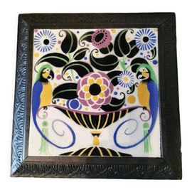 Dessous De Plat Art Dco Multicolore
