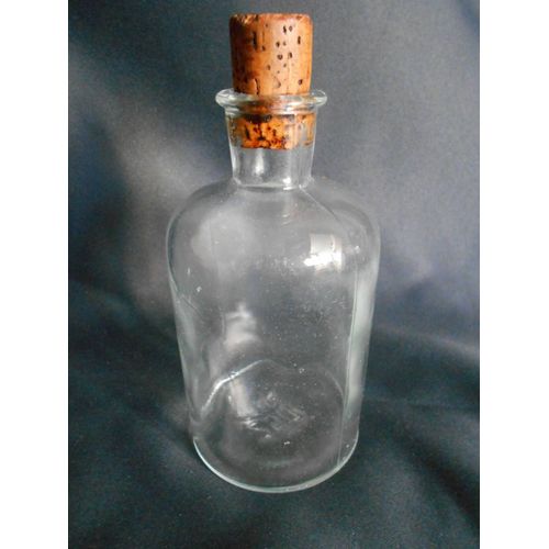 Ancienne Bouteille Vide Pharmaceutique/R27