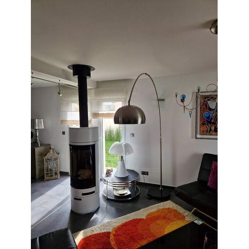 Luminaire Arc Vintage Argent