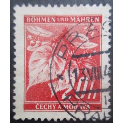 Boheme Et Moravie N°22 Oblitéré