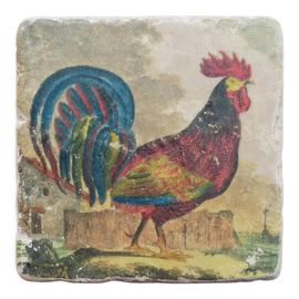 Sousverre En Marbre Dcor Coq Beige