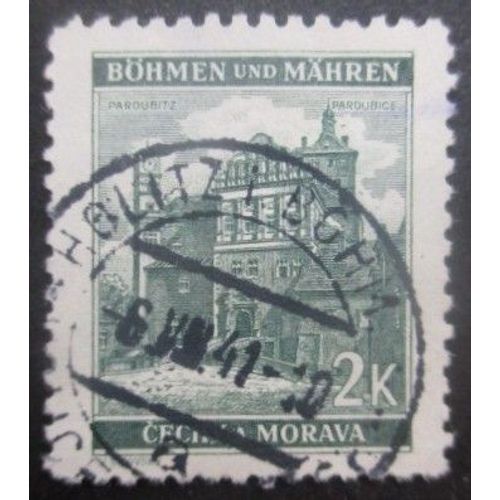 Boheme Et Moravie N°52 Oblitéré