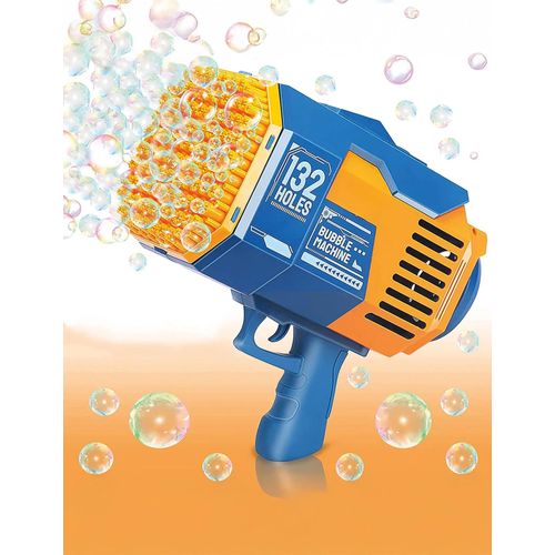 Pistolet À Bulles De Savon Bleu