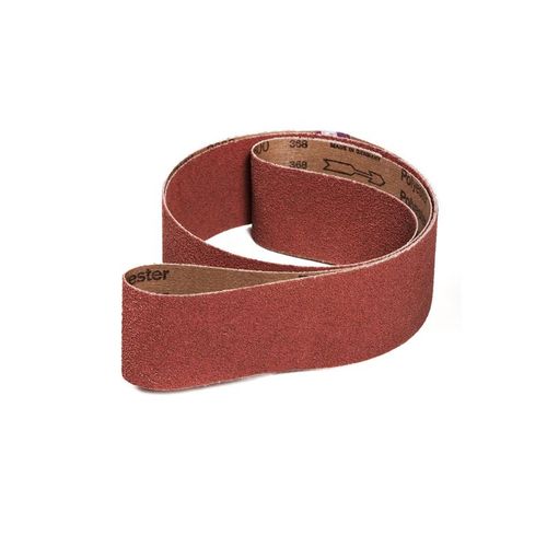 Bandes abrasives en oxyde d'aluminium pour acier non allié acier inoxydable métaux non ferreux 50x1000 mm Grain 100 (10 pièces) Metallkraft SB50X1000-K100