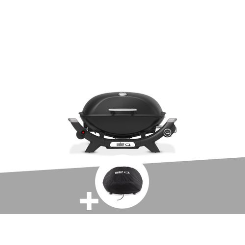 Barbecue à gaz Q 2100N noir + Housse - Weber