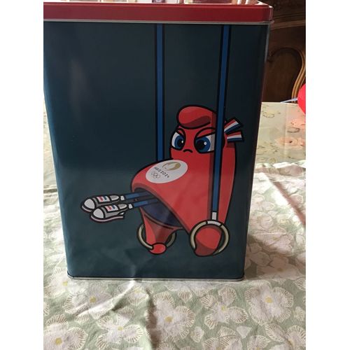 Grande boîte métal Jeux Olympiques de Paris 