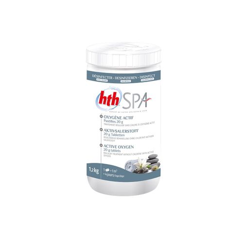 Oxygène actif pastilles pour spa 1,2 kg - HTH