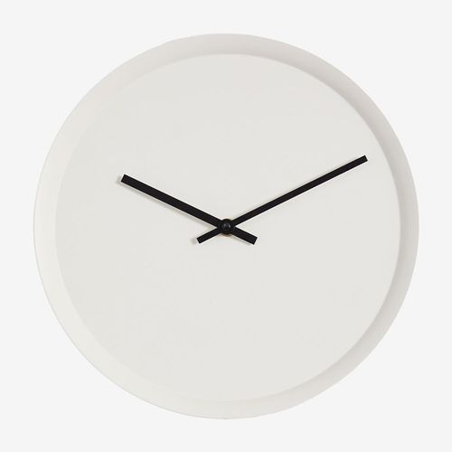 Horloge murale en métal Sirdal Blanc
