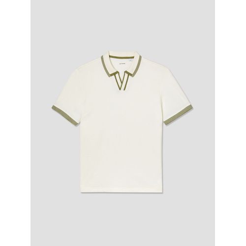Polo Col Ouvert En Coton