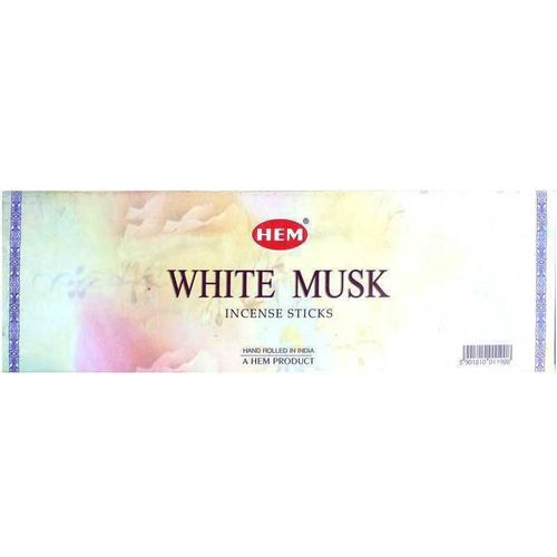 Encens Musc Blanc WHITE MUSK HEM 20G 3 Boites