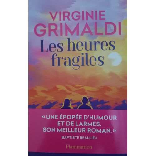 Livre: Mes Heures Fragiles (Virginie Grimaldi)