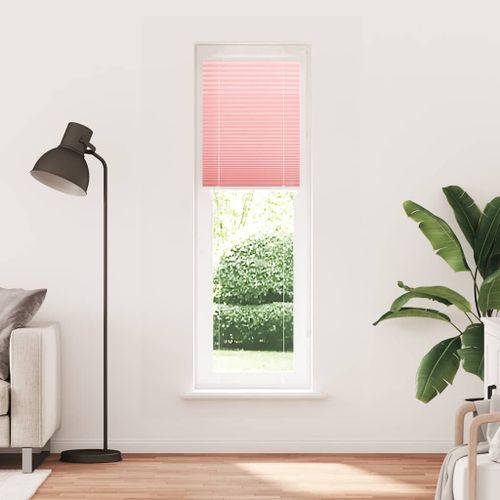 Vidaxl Store Plissé Rose 60x200 Cm Largeur Du Tissu 59,4 Cm Polyester