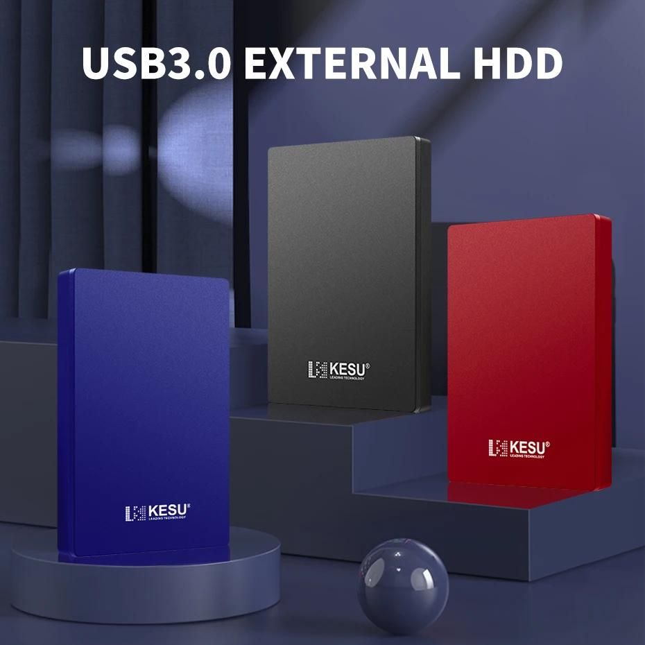 Disque dur externe HDD Portable usb 3.0 de 2.5 pouces, avec capacit de stockage de 320 go/500 go/750 go/1 to, Compatible pour PC, Mac, ordinateur de bureau, MacBook-500 Go-Noir image 1 | Rakuten