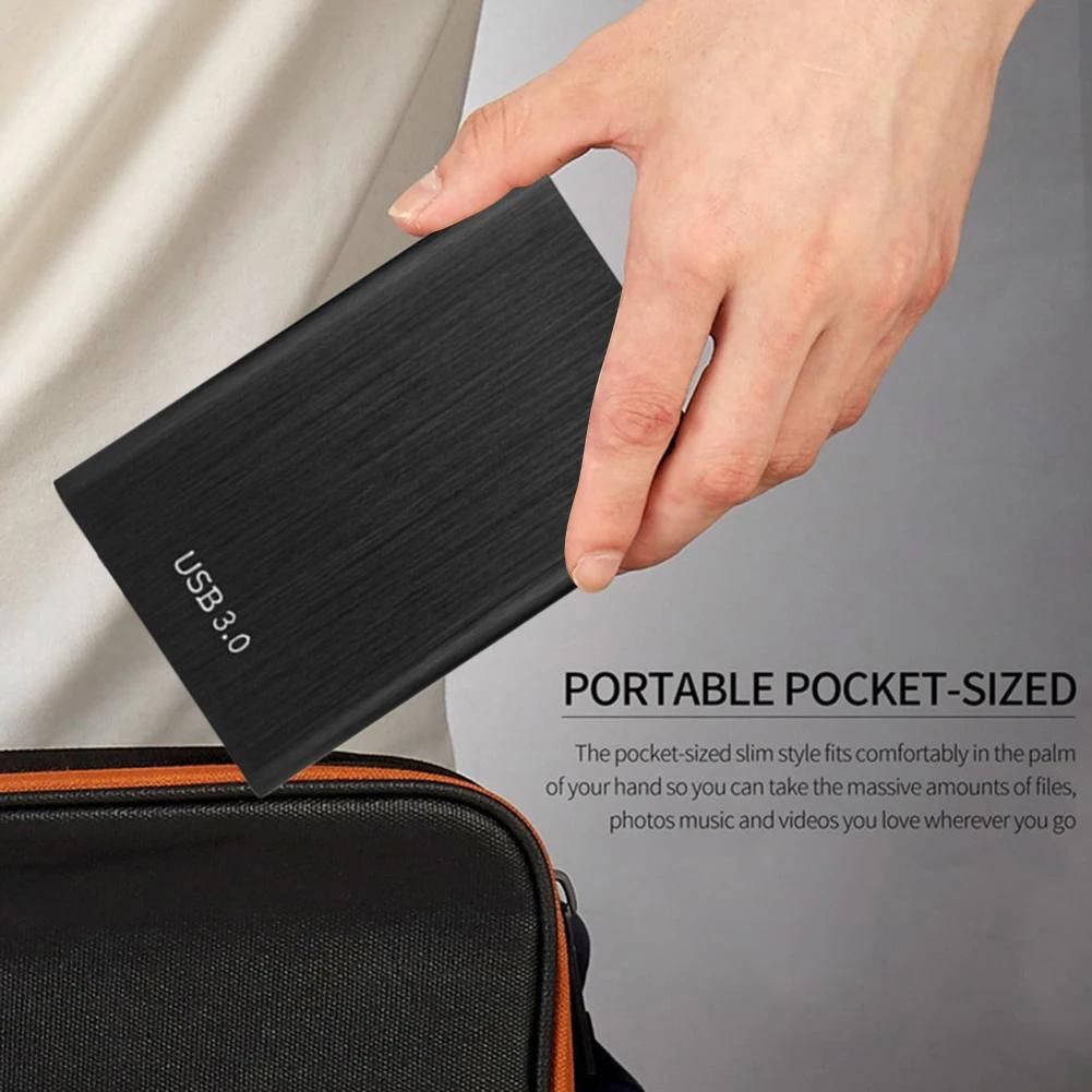 Disque Dur Externe Portable Usb 2.5, Disque Dur En Mtal, Plug And Play, Macbook, Tablette, Ordinateur, 3.0 Pouces image 3 | Rakuten