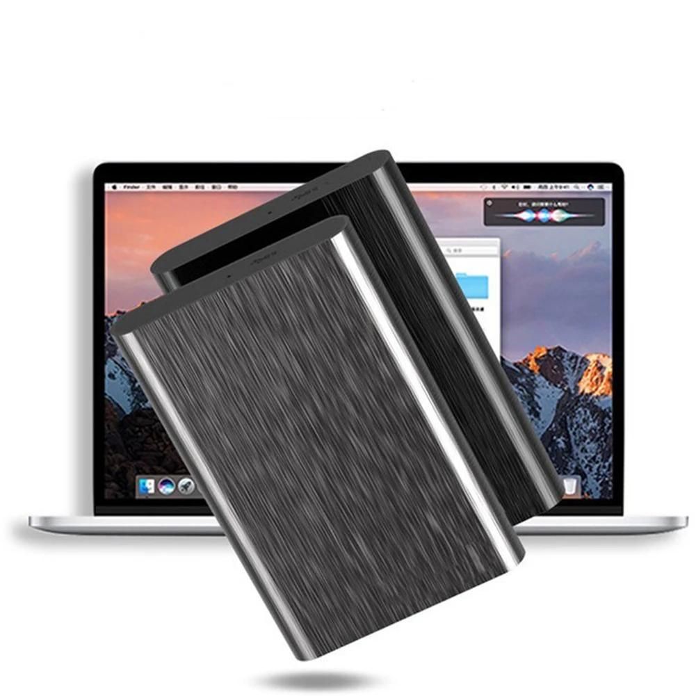 Disque dur externe portable USB 2.5, disque dur en mtal, Plug and Play, Macbook, tablette, ordinateur, 3.0 pouces, 1 To-Argent image 5 | Rakuten