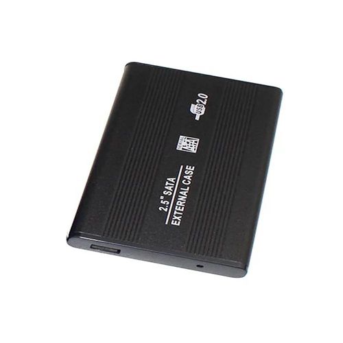 Boîtier externe pour disque dur SATA HD de 2.5 pouces, USB 2.0, 3 to, pour Windows/Mac-USB 2.0 Noir