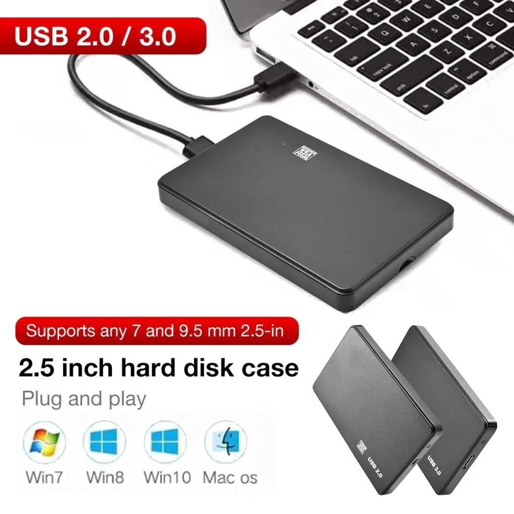 Botier de disque dur USB 3.0  2.5 pouces, botier SATA HDD SSD 5Gbps, botier de disque dur externe pour PC portable Smartphone PC portable-Micro to USB image 1 | Rakuten
