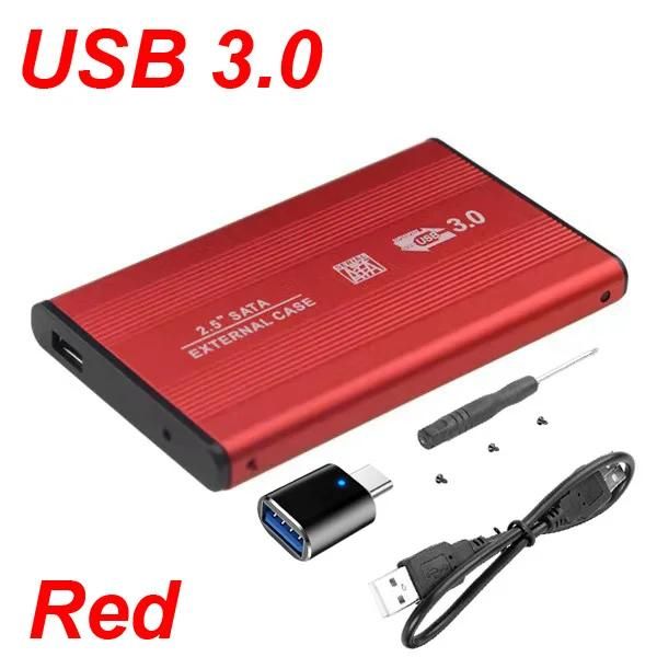 USB 3.0/2.0 2.5 pouces botier de disque dur HDD botier externe botier en aluminium Caddy 2.5 