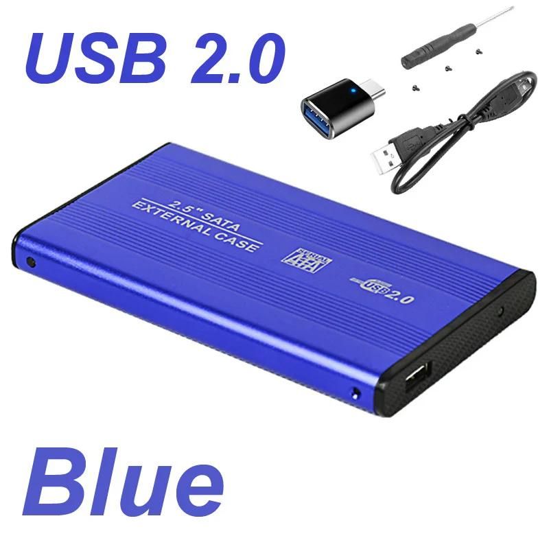 USB 3.0/2.0 2.5 pouces botier de disque dur HDD botier externe botier en aluminium Caddy 2.5 