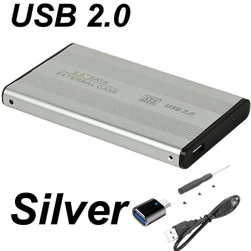 USB 3.0/2.0 2.5 pouces botier de disque dur HDD botier externe botier en aluminium Caddy 2.5 