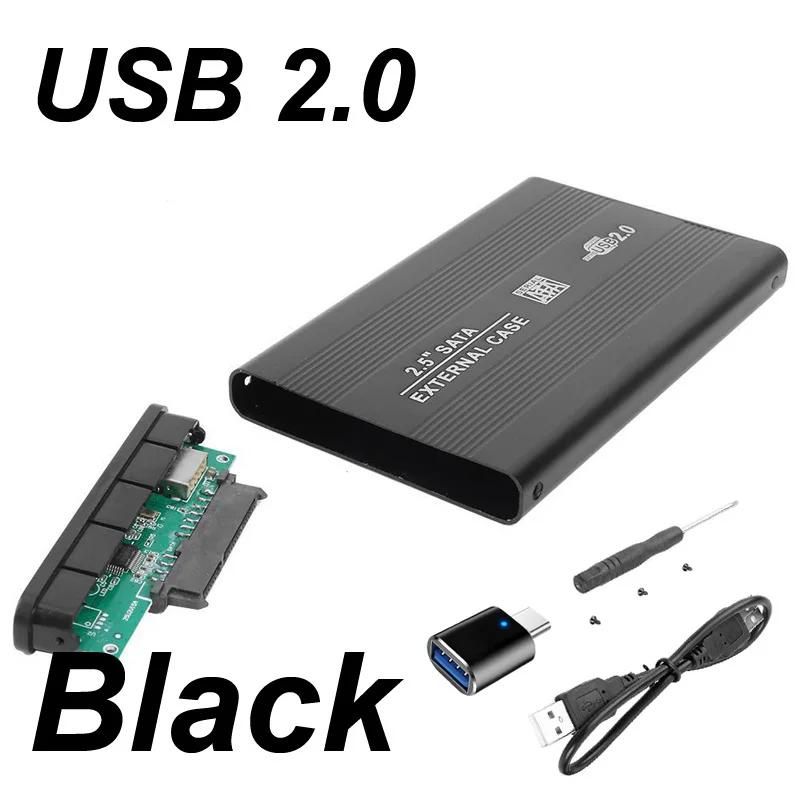 USB 3.0/2.0 2.5 pouces botier de disque dur HDD botier externe botier en aluminium Caddy 2.5 