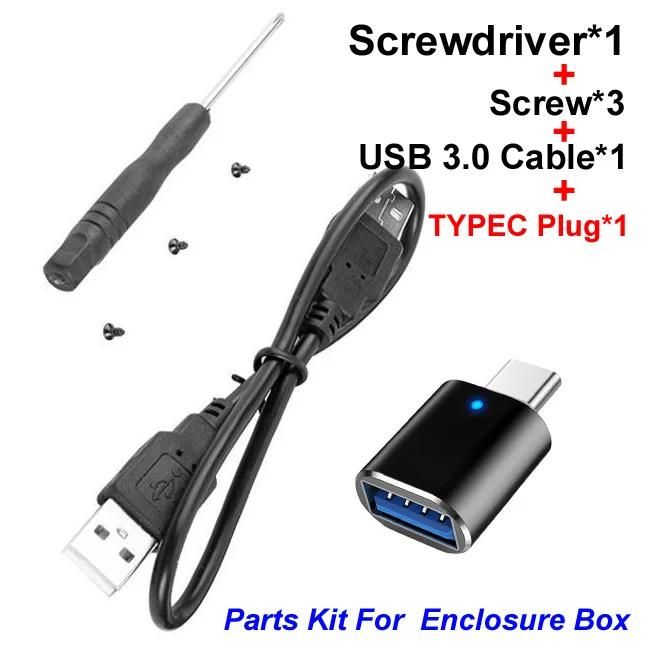 USB 3.0/2.0 2.5 pouces botier de disque dur HDD botier externe botier en aluminium Caddy 2.5 