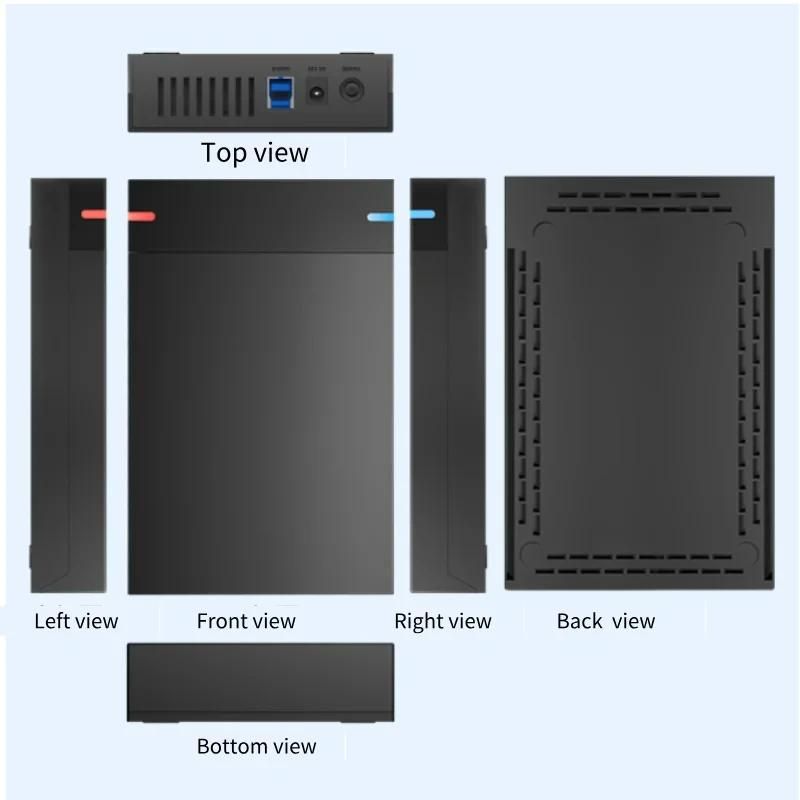 Botier de disque dur externe USB 3.0 vers SATA, 3.5 pouces, prise en charge du botier de disque dur de 10 to, adaptateur haute vitesse pour PC Lapop-EU Plug image 10 | Rakuten