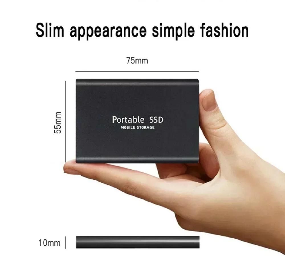 2025 nouveau disque dur tanche  l'eau et  la poussire disque dur externe Portable USB 3.1 disque solide haute vitesse pour PC/transfert de donnes/ordinateur Portable-Rouge 1TB image 6 | Rakuten