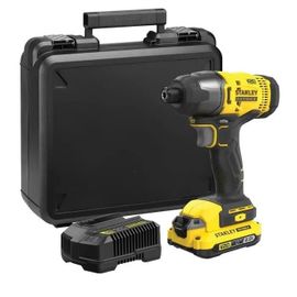 Visseuse à impact sans fil + batterie 2Ah + chargeur - 18V - Stanley Fatmax - SFMCF800D1K-QW