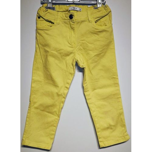 Pantalon Jaune Tex T 9-10 Ans