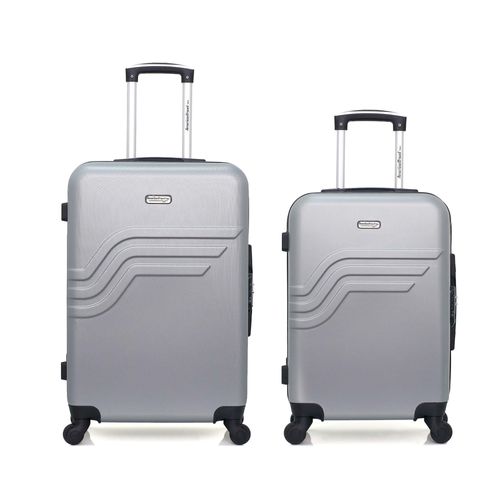 AMERICAN TRAVEL - Lot de 2 - Valise weekend et valise cabine QUEENS