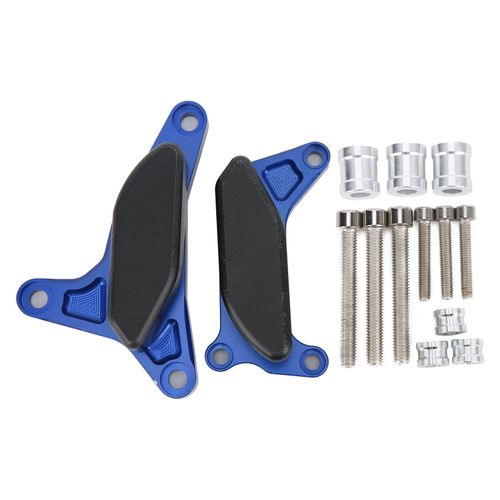 Curseur De Stator De Moteur De Moto, Protection Anti-Collision Pour Cadre De Remplacement Pour Yamaha Fz1 Fz8 Fazer (Bleu)