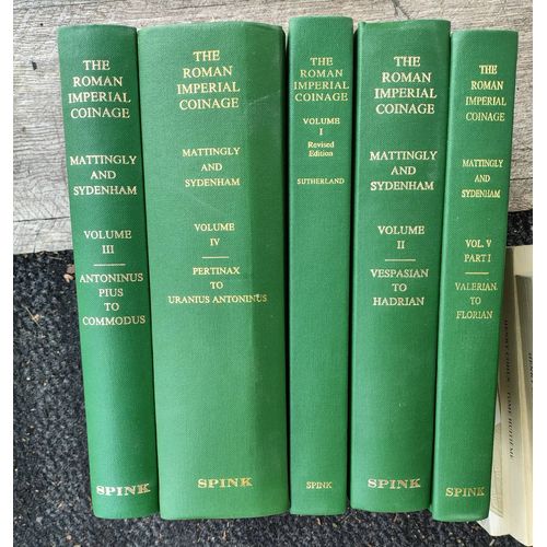 The Roman Imperial Coinage Martingly And Sydenham 05 Volumes