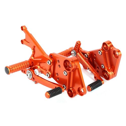Repose-Pieds Reglable Pour Moto, Compatible Avec Rc125, Rc200, Rc390 (2014-2017)