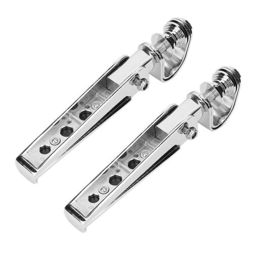 Paire De Repose-Pieds Pliables Pour Moto, Accessoire De Modification Adapte A Honda (Galvanoplastie)