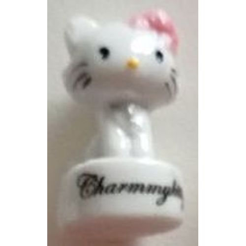 Fève Hello Kitty Assise De Face - Série Charmmy Kitty (Arguydal 2014)