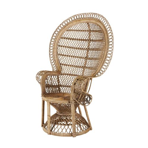 Fauteuil Vintage En Rotin