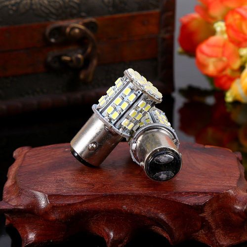Lot De 10 Ampoules Led Bay15d 1157 Super Lumineuses, 64 Smd, 12 V, Pour Feux Arriere Et Stop De Voiture, Style Au