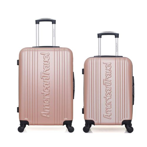 AMERICAN TRAVEL - Lot de 2 - Valise weekend et valise cabine SPRINGFIELD
