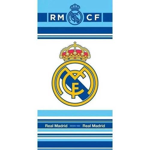Real Madrid-Drap De Bain-Serviette De Plage -Polyester 70x140 Cm.
