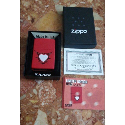 Zippo Neuf Saint Valentin.