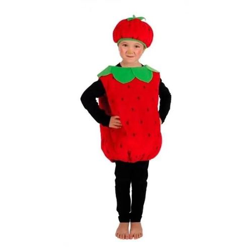 Déguisement Fraise Enfant Ptitclown - Rouge