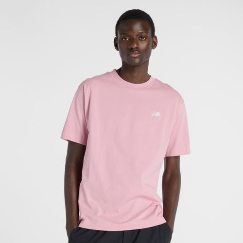 New Balance Sport Essentials Cotton T-Shirt Pink Homme T-Shirts & Polos Rose Taille Xl Vêtements