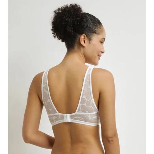Dim Soutien-Gorge Foulard Avec Armatures Blanc Dim Bloom