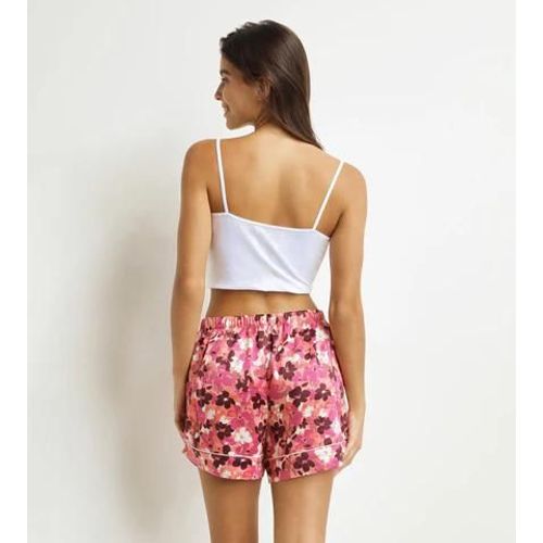 Dim Short De Pyjama Femme Figue À Motif Floral Don’T Disturb