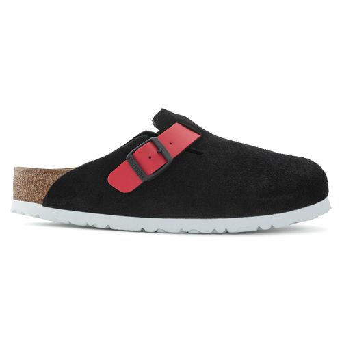 Sabots Birkenstock Boston Suede Leather/birkosflor