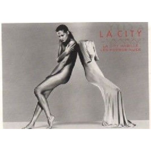 Carte Postale Publicitaire La City - La City Habille Les Femmes Nues